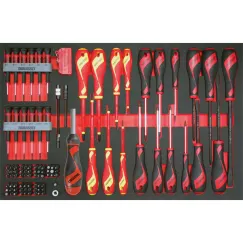 98pc MD Tx/Tpx, Pwr-Thru & Vde S/Driver Set (EVA)